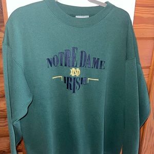 Vintage Notre Dame crew neck sz. XL